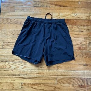 Black Lululemon Running Shorts